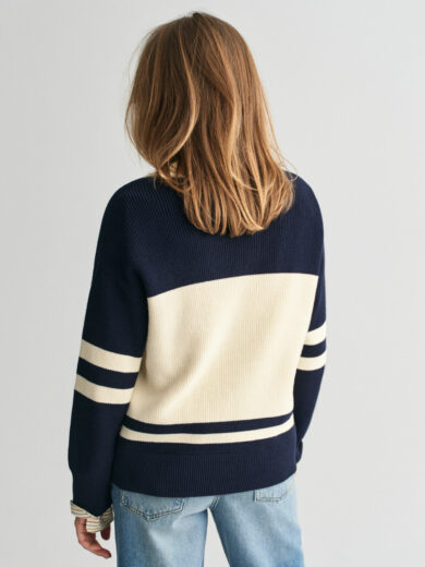 Pull col V en coton - GANT