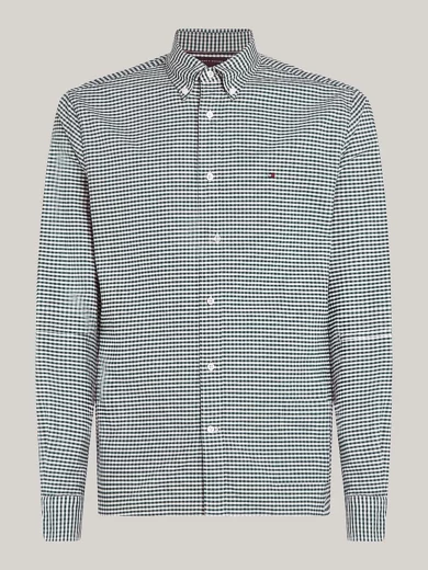 Chemise Oxford coupe standard à motif vichy - TOMMY HILFIGER