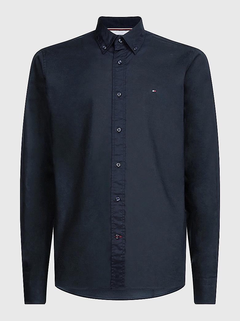 Chemise TH Flex en popeline de coton - TOMMY HILFIGER