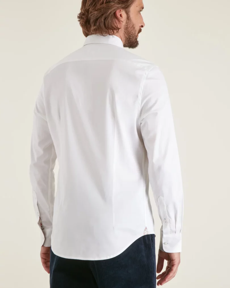 Chemise slim Clovis en Coton Stretch - VICOMTE A.