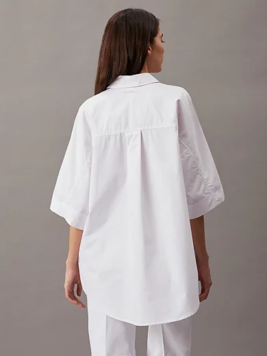 Chemise oversize en popeline - CALVIN KLEIN