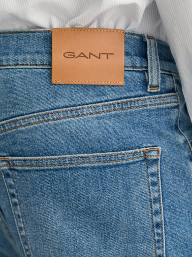 Jean slim fit - Taille mi-haute - GANT