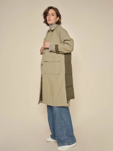 Manteau trench-coat matelassé MMSouza - MOS MOSH