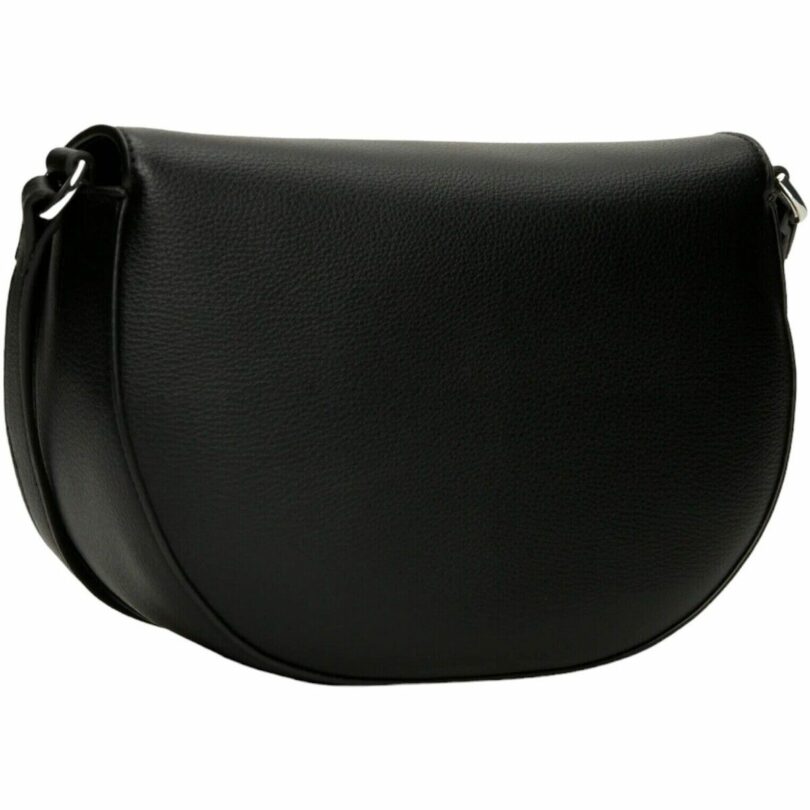 Sac en bandoulière similicuir grainé - Borsa Tracolla Donna Black - CALVIN KLEIN