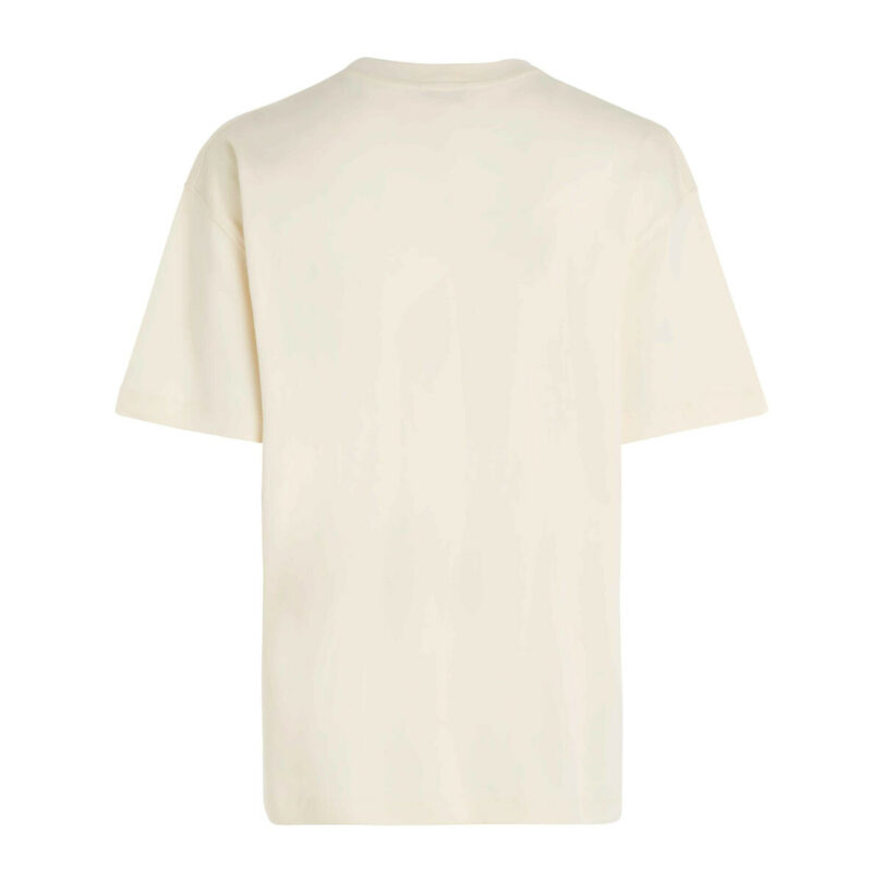 T-shirt col rond manches courtes motif devant-tommy hifilger