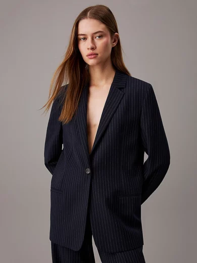 Blazer Décontracté À Rayures Milleraies - CALVIN KLEIN