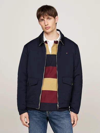 Blouson réversible bleu marine et desert sky pour homme Ivy - TOMMY HILFIGER