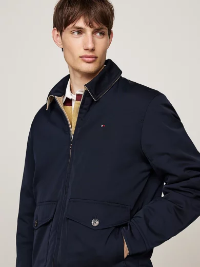 Blouson réversible bleu marine et desert sky pour homme Ivy - TOMMY HILFIGER