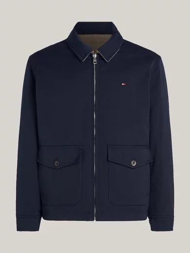 Blouson réversible bleu marine et desert sky pour homme Ivy - TOMMY HILFIGER