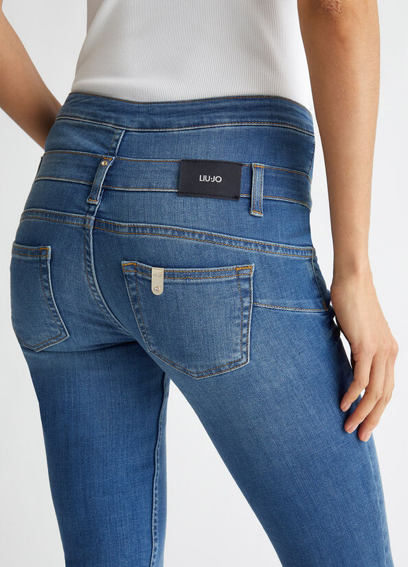 Jean skinny à taille haute - LIU JO