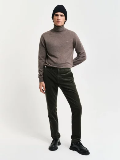 Pantalon chino slim fit en velours côtelé - GANT