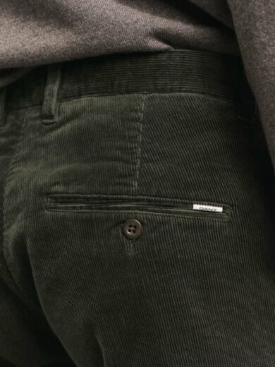 Pantalon chino slim fit en velours côtelé - GANT