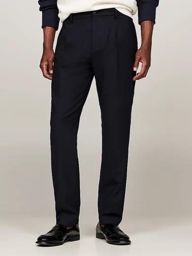 Pantalon fuselé casual en laine - TOMMY HILFIGER