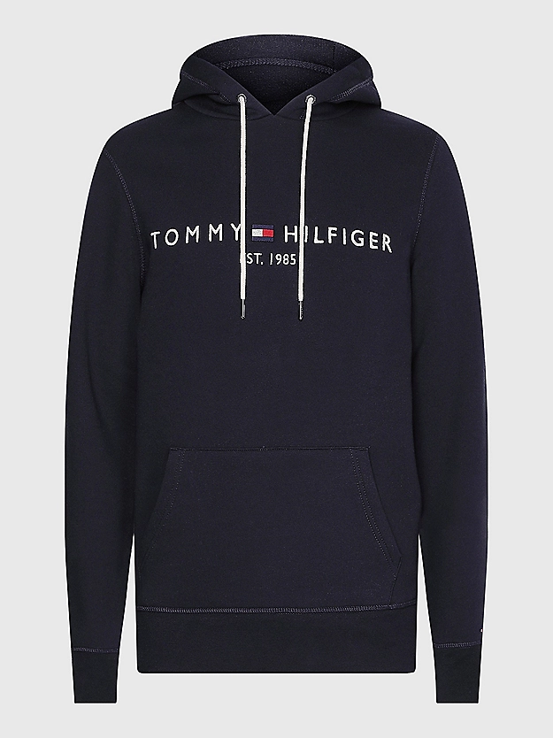 Sweat à capuche à logo en molleton flex - TOMMY HILFIGER